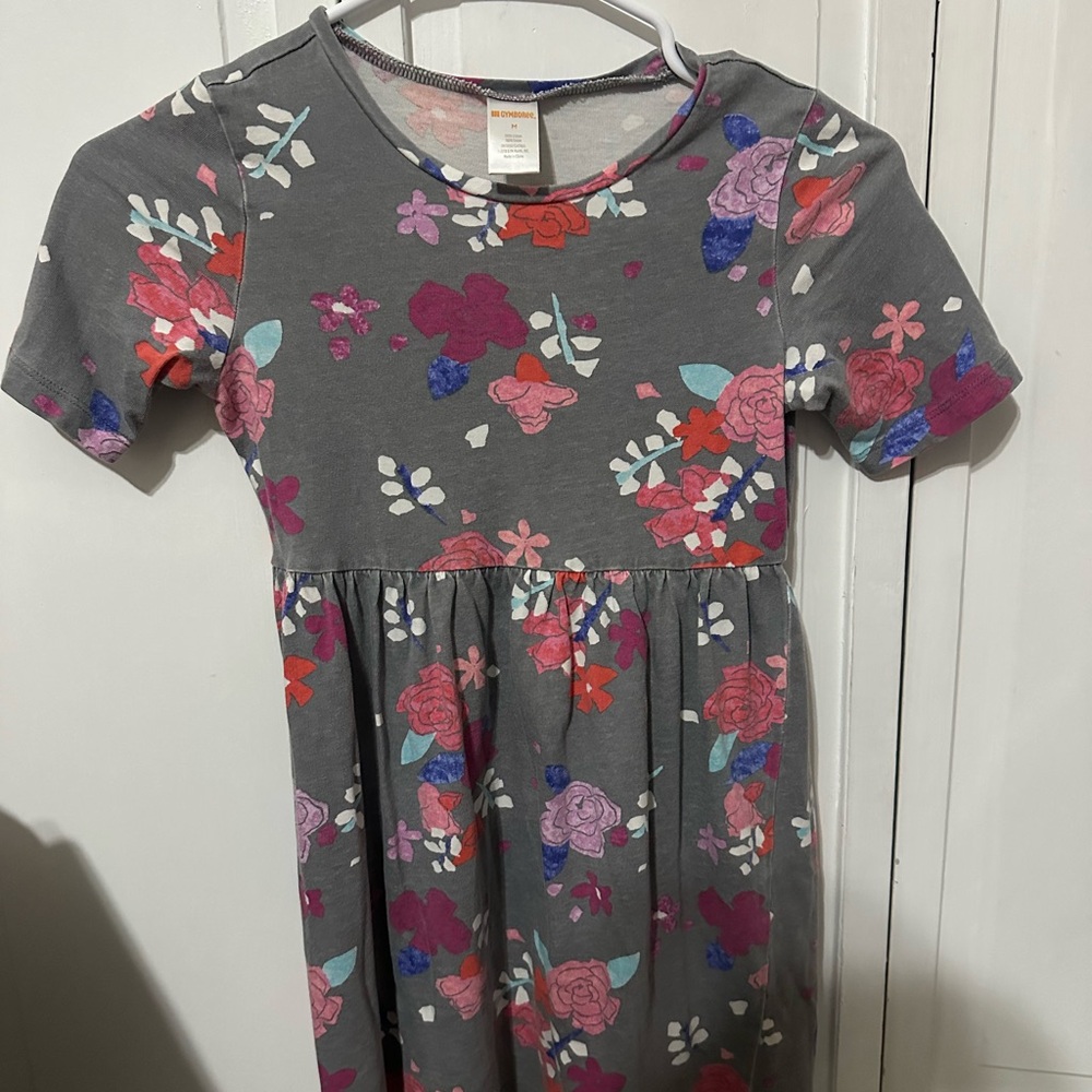 Gymboree Girls Floral Tunic/Dress – Size M (7/8)